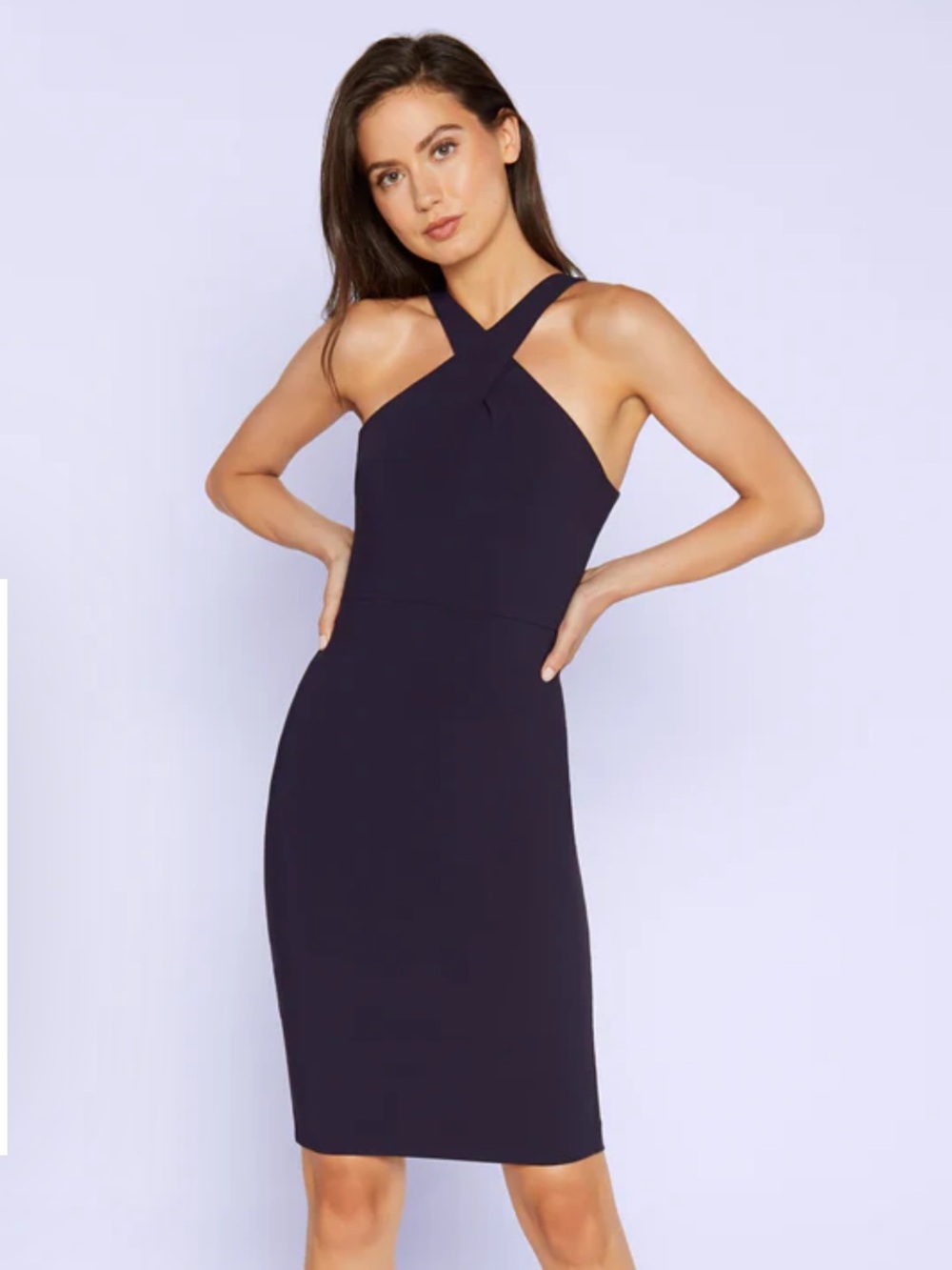 LIKELY CAROLYN DRESS in Navy